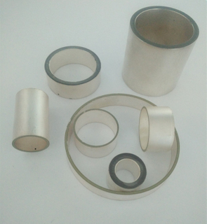 Componentes piezoelétricos de tubos cerâmicos (cilindros) para testes ultra-sônicos JDCC-P51-201615