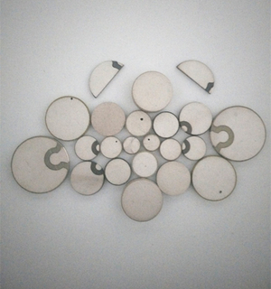 disco piezoelétrico de cerâmica componente PZT disco de cerâmica Jude Fornecedor